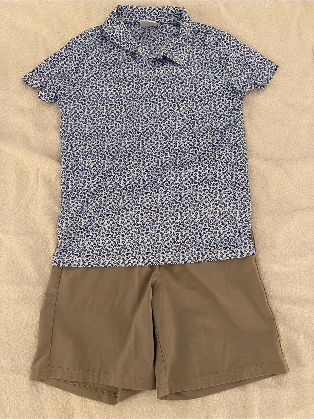 Layer’s performance polo short set